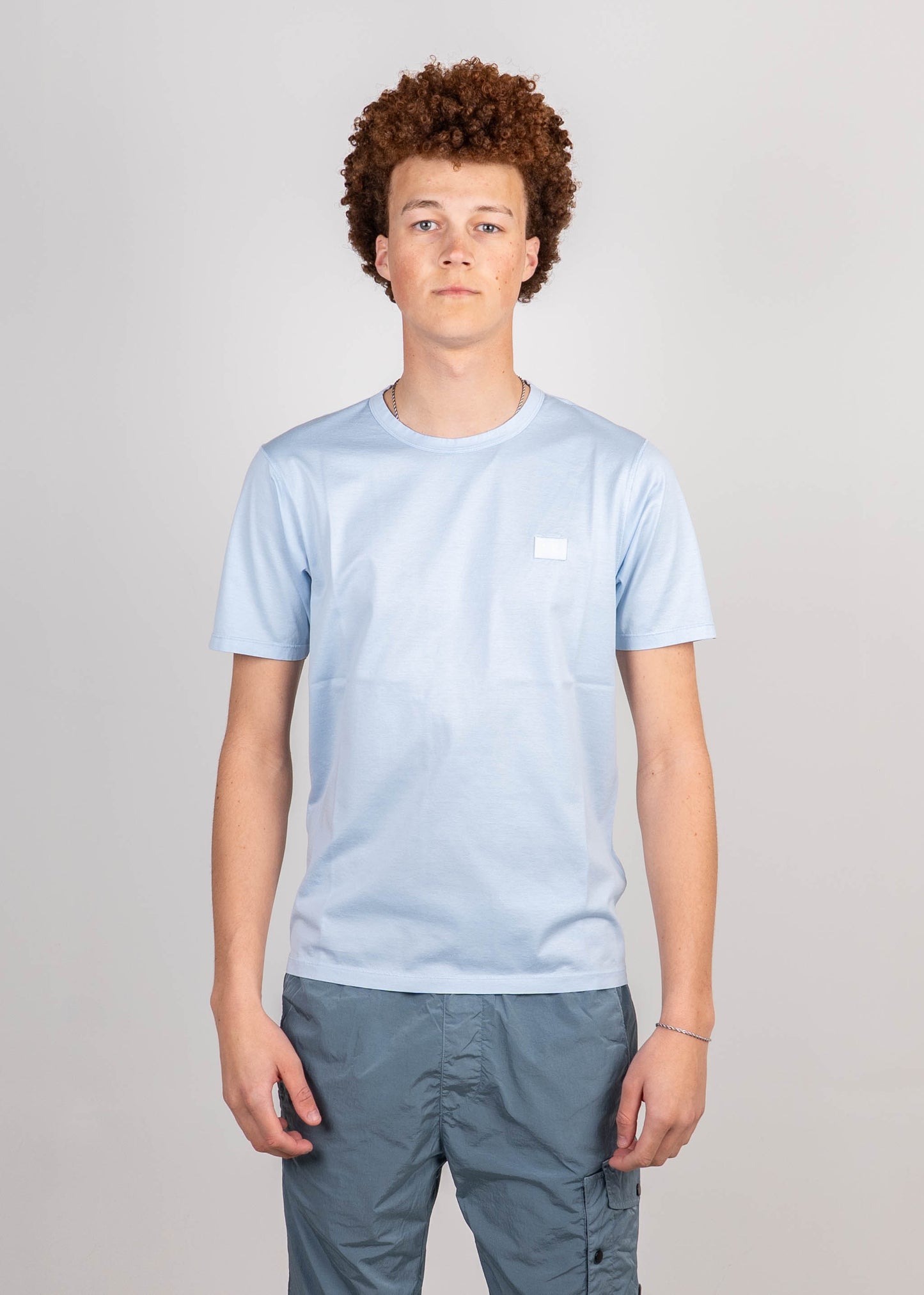30/1 JERSEY LOGO PATCH T-SHIRT
