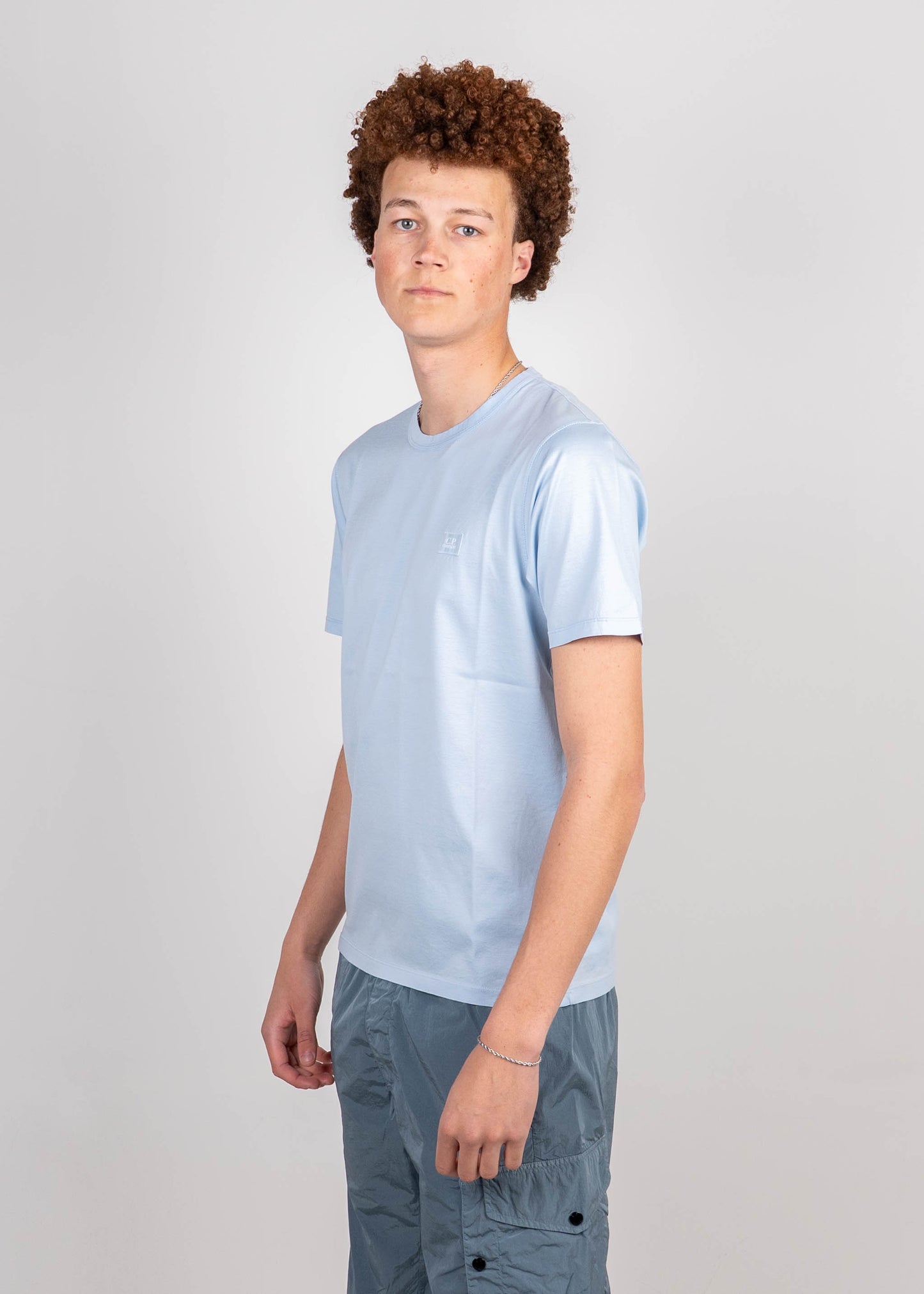30/1 JERSEY LOGO PATCH T-SHIRT