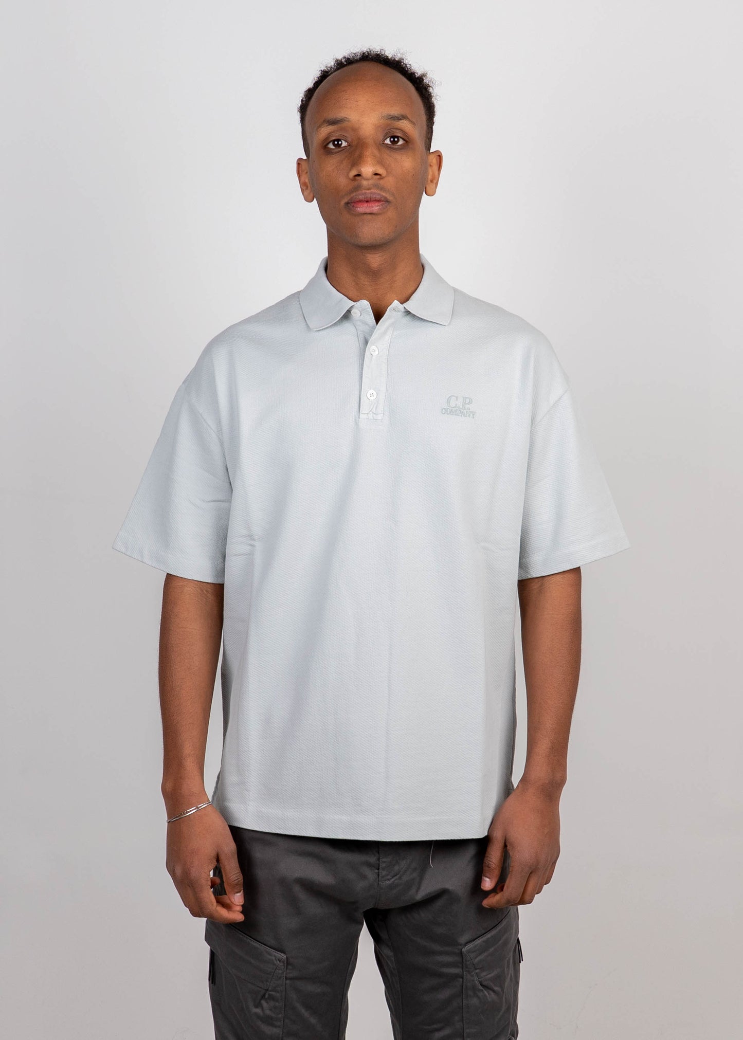 MICRO PATTERN JERSEY JACQUARD POLO