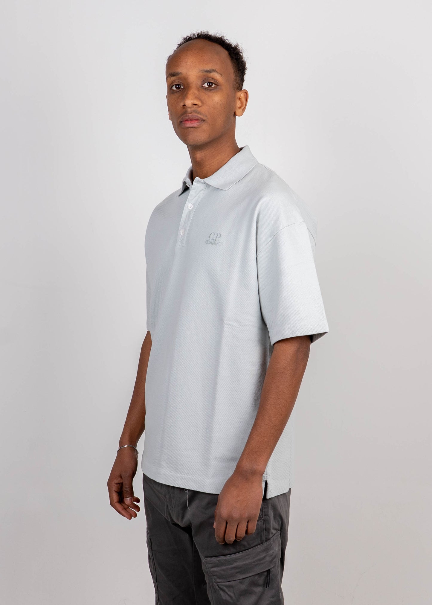 MICRO PATTERN JERSEY JACQUARD POLO
