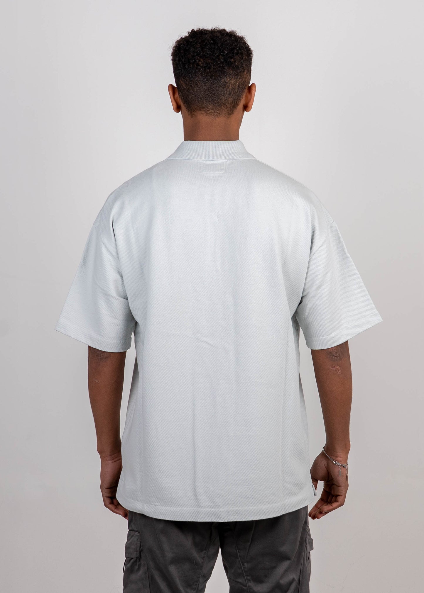 MICRO PATTERN JERSEY JACQUARD POLO