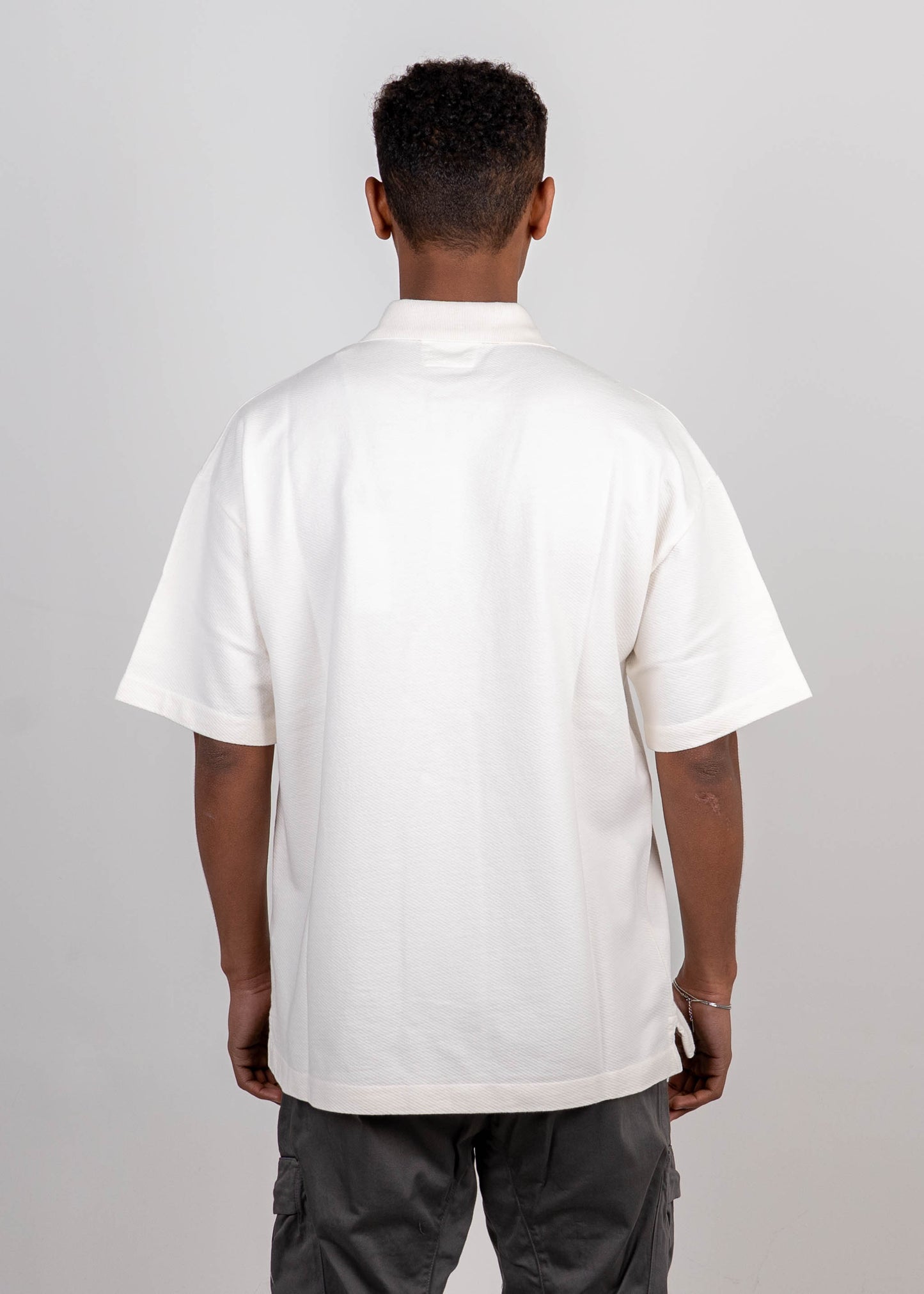 MICRO PATTERN JERSEY JACQUARD POLO