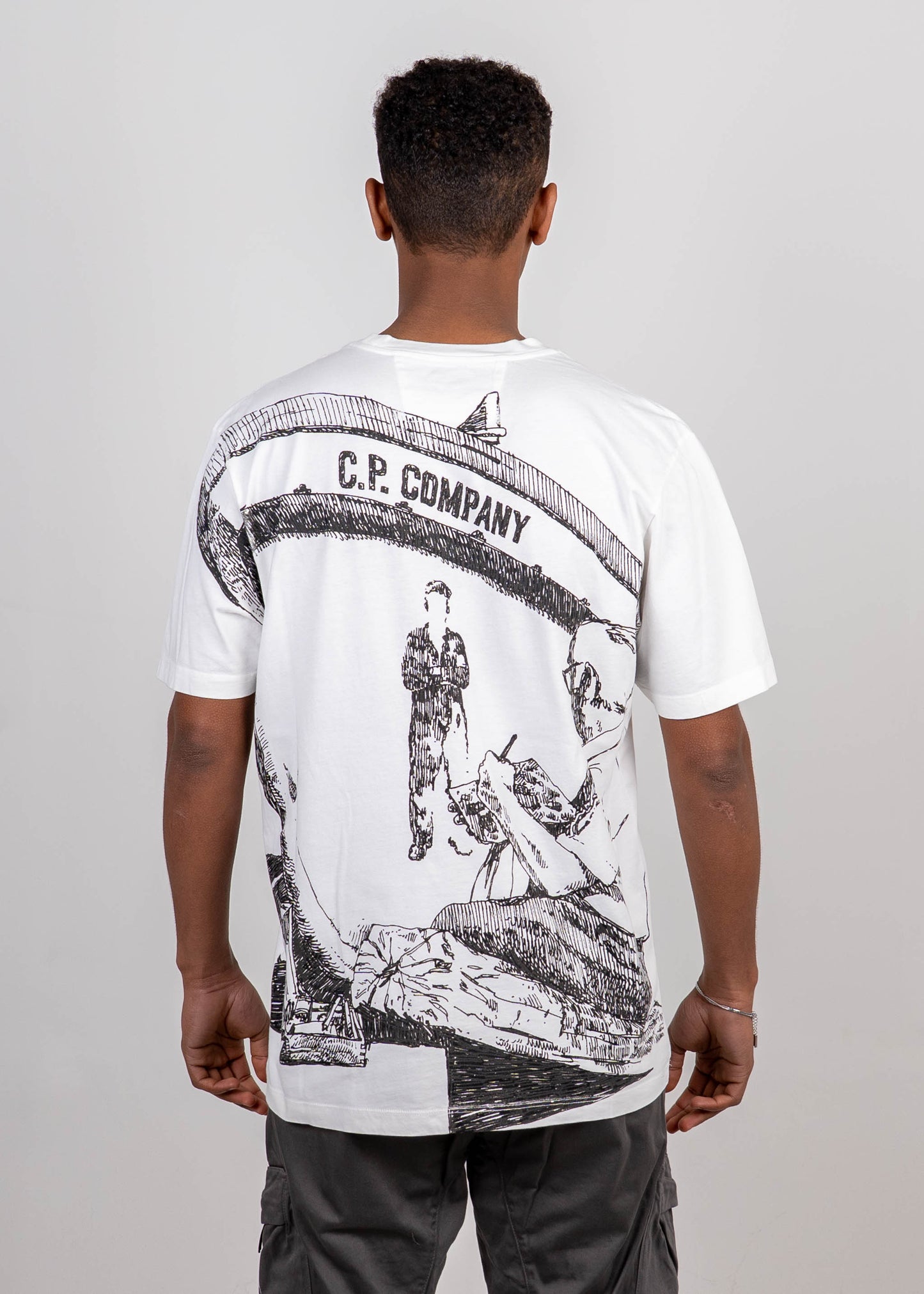24/1 JERSEY ARTWORK LOGO T-SHIRT